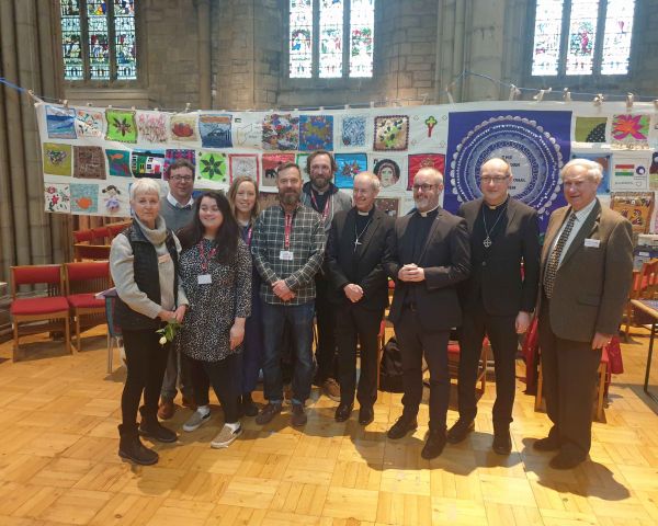 The All Saints team with the Archbishop of Canterbury